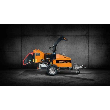Ťahaný štiepkovač Först ST8D - 2
