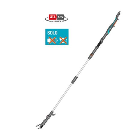 Aku teleskopické nůžky na větve Gardena HighCut 250/18V P4A 14774-55 - 2