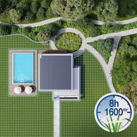 Robotická sekačka ECOVACS GOAT A1600 RTK WHITE - 11