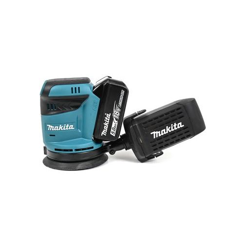 Aku excentrická bruska Makita LXT DBO180RTJ - 2