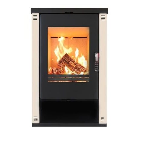 Krbová kamna VERSO Theia, slonová kost