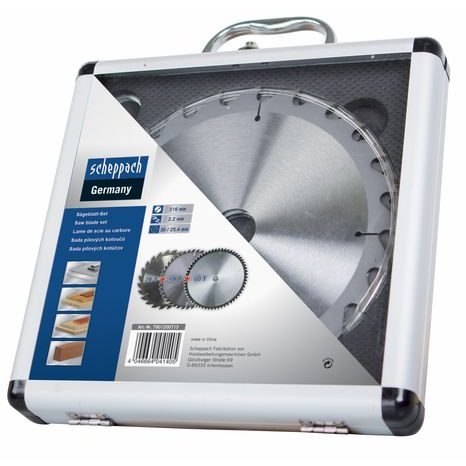 Pilový kotouč Scheppach 210 mm sada 7901200715 - 2