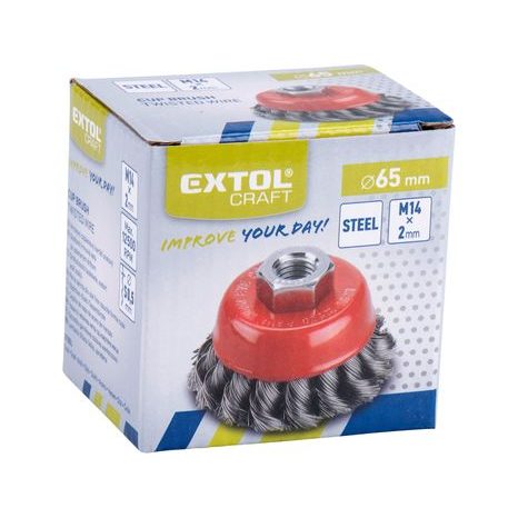 Kartáč hrnkový copánkový 65 mm EXTOL CRAFT 17007 - 2