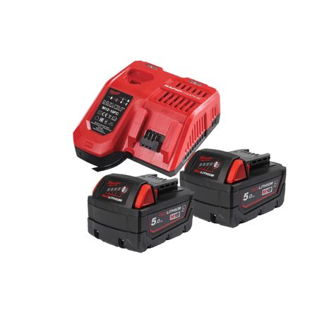 Sada akumulátorů a rychlonabíječky Milwaukee M18 NRGCR-502 4932479831