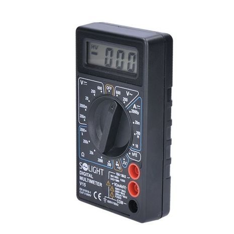 Digitálny multimeter SOLIGHT V15 - 2