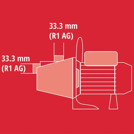 Elektrické povrchové čerpadlo Einhell GC-GP 6538 - 9