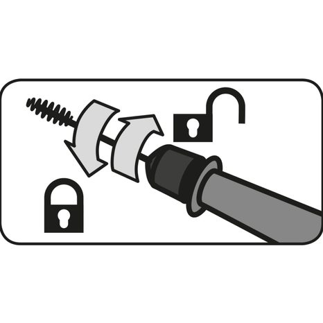 Protahovací pero bubnové na čištění odpadů EXTOL CRAFT 5464 - 5