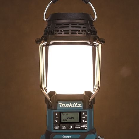 Aku rádio Makita s DAB, BlueTooth a LED lampou LXT 14,4/18V Z DMR056 - 3