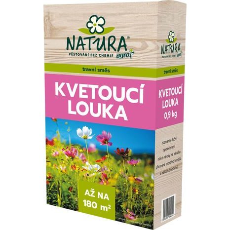 Travní směs NATURA Kvetoucí louka 0,9 kg Agro 000799