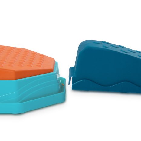 Překážková dráha se stupínky hudební Balance & Groove B-Toys - 7