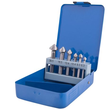 Sada kuželových záhlubníků EXTOL CRAFT ∅6,3-20,5 mm 20094 - 2