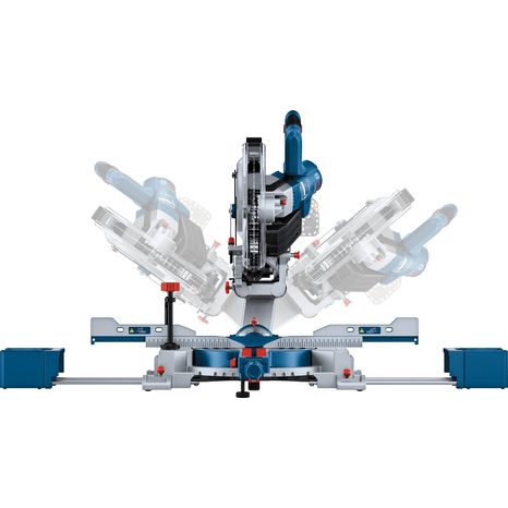 Aku pokosová pila Bosch BITURBO GCM 18 V 254 D  0601B51100 - 3