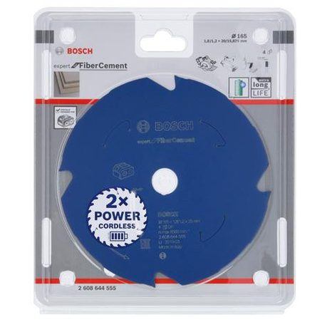 Pilový kotouč Bosch Expert for Fibre Cement 165 mm 4T 1 ks 2608644555 - 2