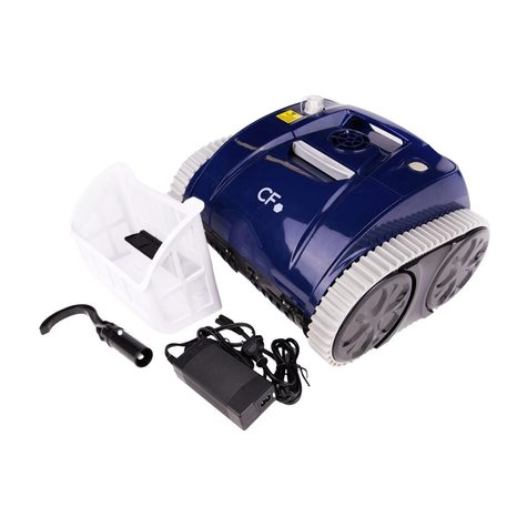 Automatický aku bazénový vysavač CF 200 AKU 107210 - 15