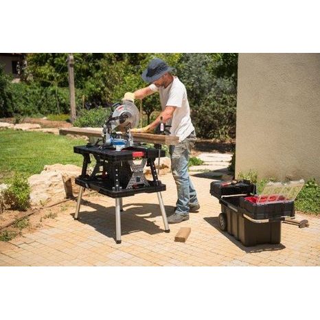 Poškozeno - Skládací pracovní stůl Keter 237005 - 27