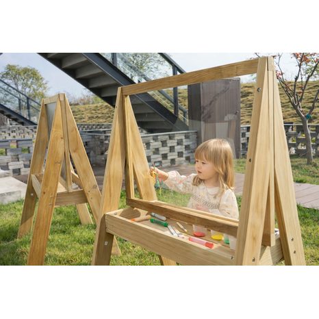 Dřevěná výuková tabule Classic World - 3