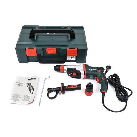 Elektrické kombinované kladivo Metabo UHE 2660-2 Quick - 11
