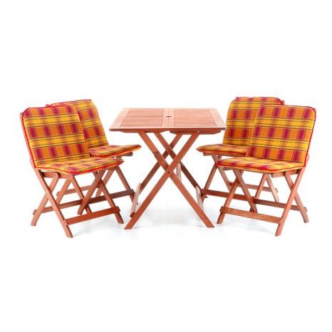 Zahradní sestava skládací set 4 VeGA - 6