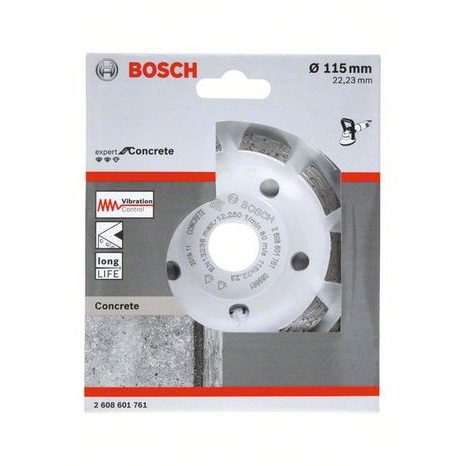 Brusný diamantový kotouč Bosch Expert for Concrete 115 mm 2608601761 - 2