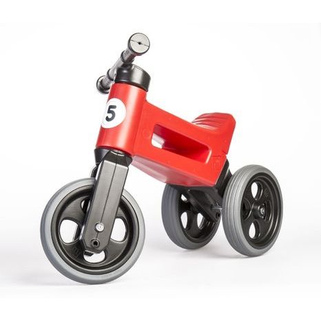 Odrážedlo FUNNY WHEELS Rider Sport červené 2v1 TEDDIES