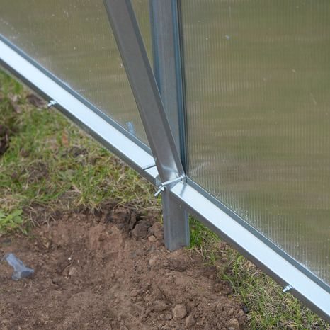 Obloukový skleník Frux Slim 2x4m / 4mm - 4