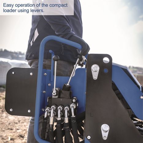 Pásový nakladač Scheppach MKL 730 - 8