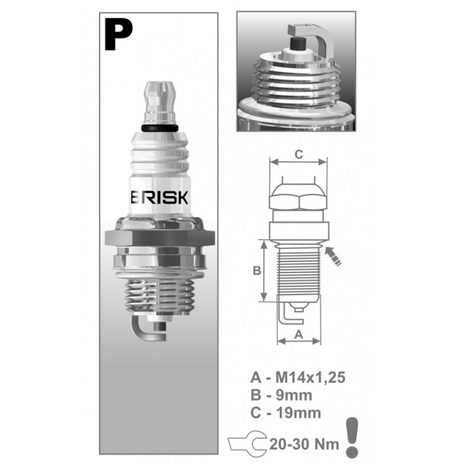 Zapalovací svíčka 2T BRISK PR15Y - 2