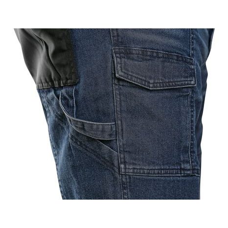 Pánské džínové kraťasy jeans CXS MURET, modré - 3
