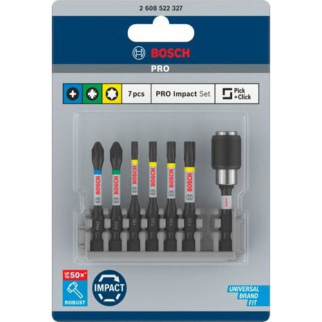 Sada bitů Bosch PRO Impact control 2608522327 - 2