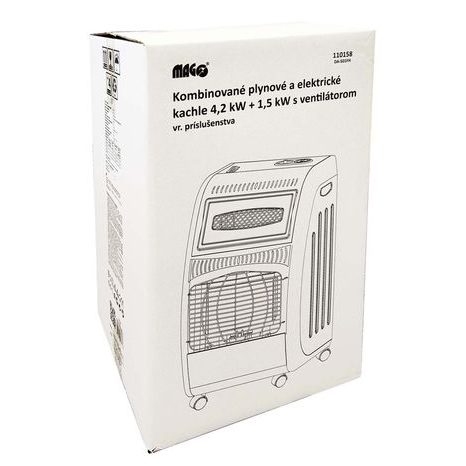 Kombinovaná plynová a elektrická kamna MAGG 110158 - 12