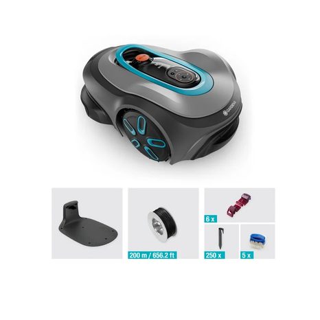 Robotická sekačka Gardena smart SILENO max 1200 m² - 4