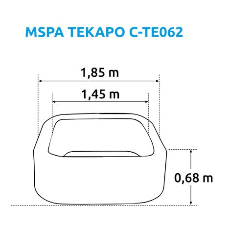 Vířivka MSpa Tekapo C-TE062 11400267 - 2
