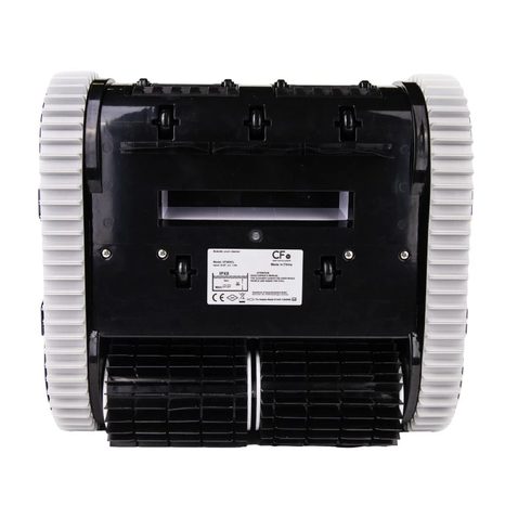 Automatický aku bazénový vysavač CF 200 AKU 107210 - 18