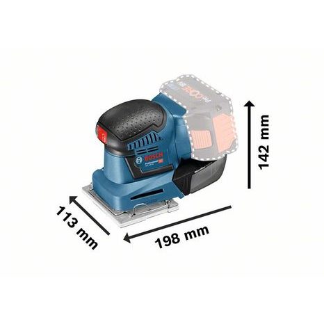 Aku vibrační bruska Bosch GSS 18V-10 06019D0200 - 4