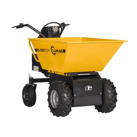 Aku kolový minidumper Lumag MD500EPRO-H - 2