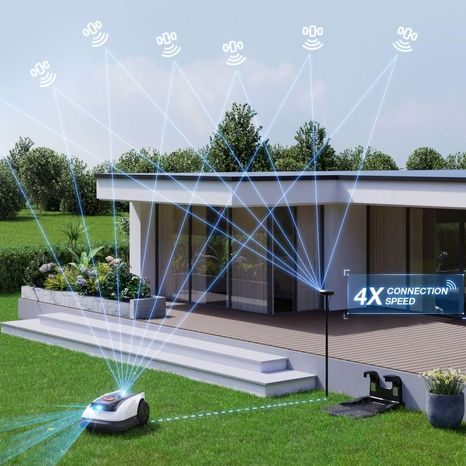 Robotická sekačka ECOVACS GOAT O800 RTK WHITE - 8