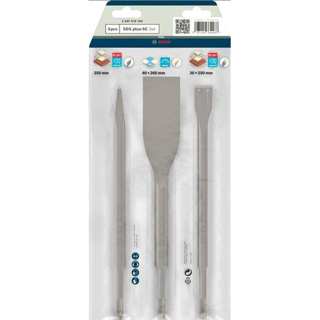 Sada sekáčů Bosch PRO SDS plus-5C 2607019159 - 2