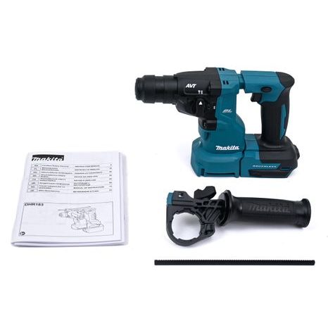 Aku vrtací kladivo Makita LXT DHR183Z - 9