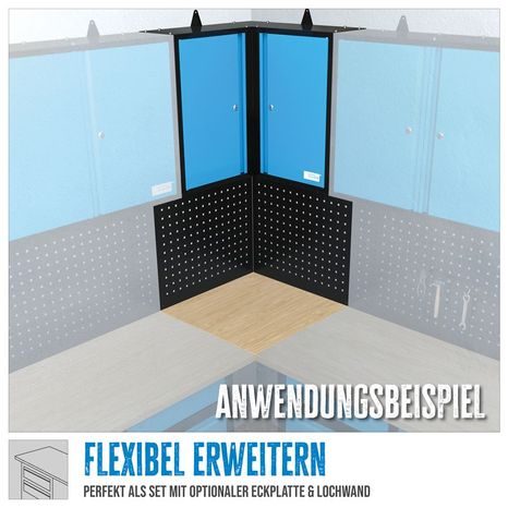 Závěsná rohová skříňka GÜDE GWES 2TE 40467 - 4