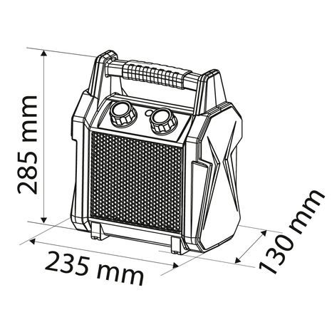 Elektrické keramické topidlo NEO Tools 90-061 - 8