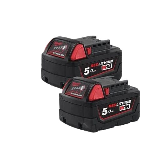 Akumulátor Milwaukee M18 B52 5,0 Ah 2 ks 4932451242 - 2