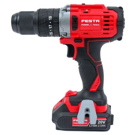 Aku příklepová vrtačka FESTA SHARE20V 28003 - 3