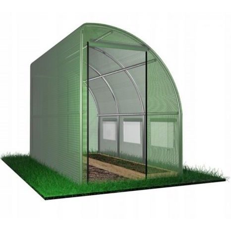 Fóliovník ke stěně 4 x 1,5 x 2m - 2 vchody Vespa Garden - 2