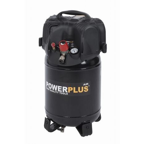 Elektrický bezolejový kompresor plus 6 ks přísl. Powerplus POWX1731 - 5