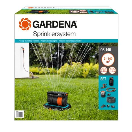 Kompletní sada se čtyřplošným zadešťovačem Gardena 8221-20 - 2