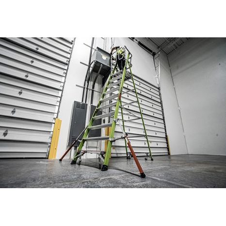 Bezpečnostní skládací žebřík LittleGiant Safety Cage 2.0 M10 19710EN - 10