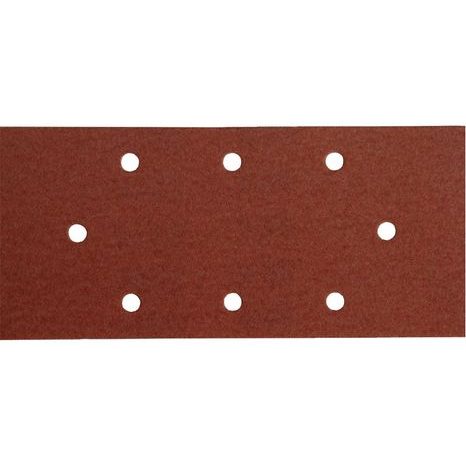 10x Brusný papír EXTOL PREMIUM 93x190 mm, P120