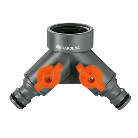 2-cestný ventil 3/4" + 1" Gardena 0940-20 - 2