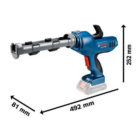 Aku spárovací pistole Bosch GCG 18V-310 06019C4100 - 2