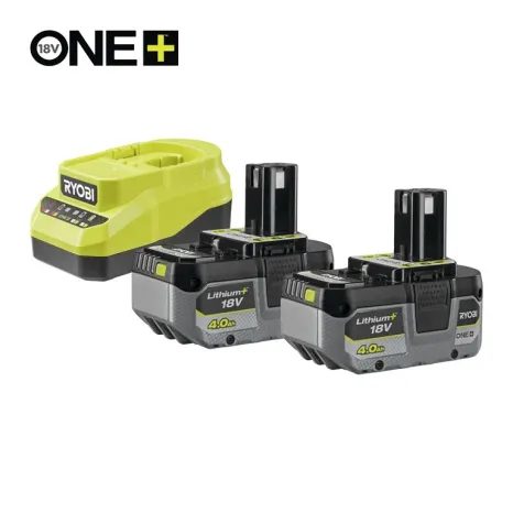 Startovací sada Ryobi 18V/2x4,0Ah RC18120A-240X - 2